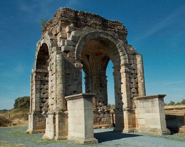 Restos romanos de Cáparra