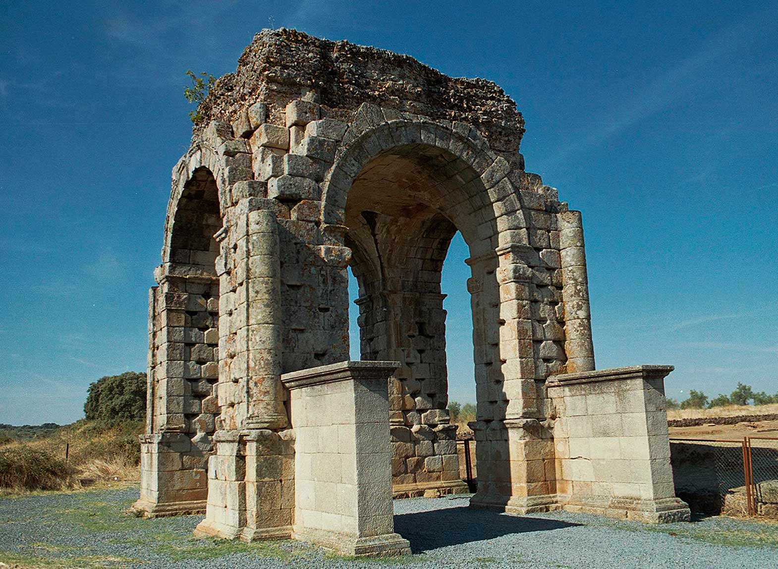 Restos romanos de Cáparra